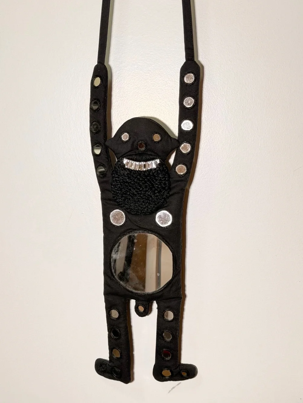 Walter Van Beirendonck Phone Bag Mirror RARE Black Strain
